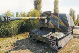 坦克世界 号称法鸡狂奔的蜗牛 低级房杀手 FCM 36 Pak40