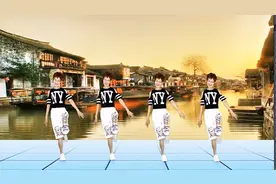 简单欢快16步《广场舞》动感时尚步子舞，附口令分解，送给初学者