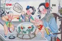 天津杨柳青年画：手工填彩的坚守与传承