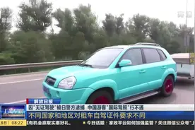 出国自驾游的游客可要注意咯！中国游客的“国际驾照”行不通！视频封面