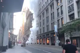 纽约曼哈顿蒸汽管道爆炸，致5人轻伤视频封面