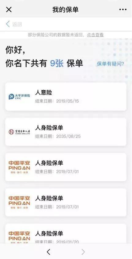 记不清自己名下已有几张保单？保单查询打通，一分钟就可查清楚