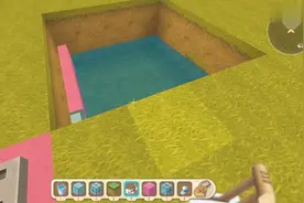 彤彤解说 迷你世界 游泳池制作教程 这洗澡也太方便了