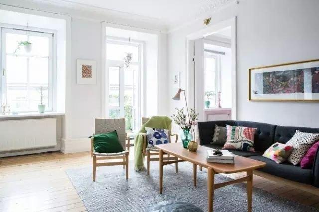 94㎡简洁梦幻公寓，每一角落都如此精致！