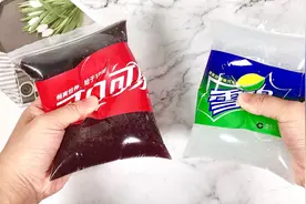 用厨房的包装袋自制可乐捏捏乐，无硼砂，捏下去瞬间赶走烦恼视频封面