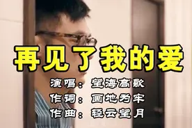 望海高歌《再见了我的爱》眼中泪水把你掩埋，思念如藤难以卸载！视频封面