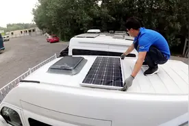 新视野号房车400W太阳能改装方案实例，供大家参考视频封面