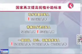 好消息！自8月1日起国家再次提高退役军人抚恤补助标准！视频封面