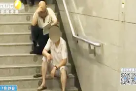 高温天西安公共场合“蹭凉族”多 享受清凉别忘了文明