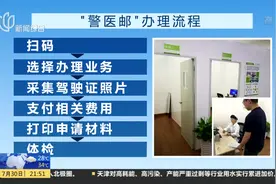 体检的同时就可以办驾驶证！上海推出“警医邮”一站式服务视频封面