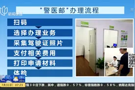医院能申领驾照？上海推“警医邮”服务，换证等业务可在医院办理视频封面