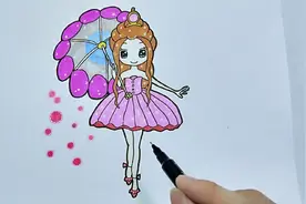 儿童简笔画教程视频之人物篇，叶罗丽的茉莉，简单漂亮大家都喜欢视频封面