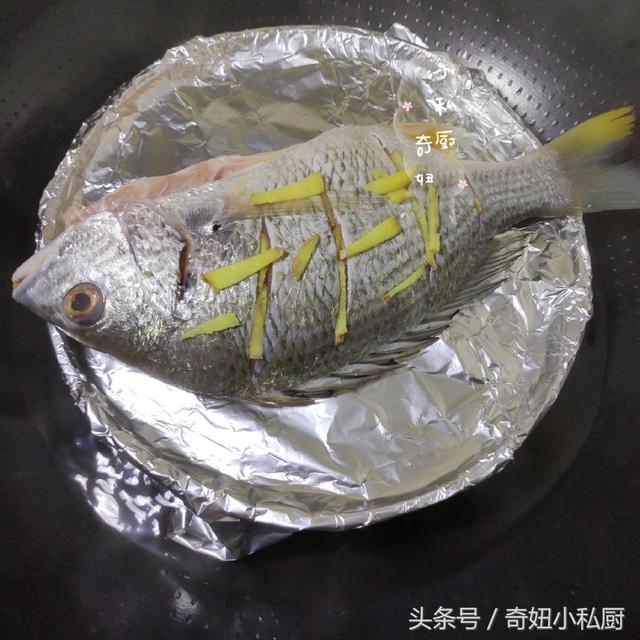 黄翅鱼鱼鳞