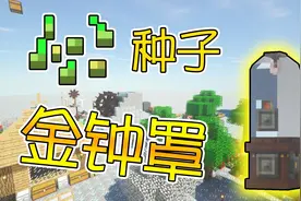 竹霜新钻石大陆16：给种子套上金钟罩，机器还得要电容！我的世界