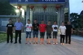 荒唐老爸吸毒竟带着8岁女儿 民警突袭抓获6人全部拘留图片