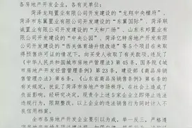 菏泽龙翔中央檀府、东翼国际、中央公园等5个项目违规销售被通报图片