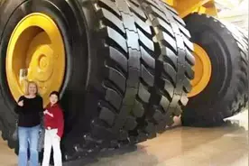 价值1亿！这车轮胎能抵9辆宝马，上路就占3车道，还能拉400吨煤