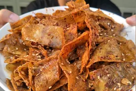 农村媳妇教你在家自制辣皮，简单易学，就是这个味视频封面