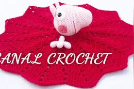 「家居针织」钩织小猪佩奇包，粉红猪小妹包视频封面