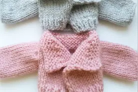 「母婴针织」玩偶外套，夹克衫针织教程