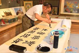 甘肃省书画研究院·老科协书画研究院艺术家深入肃南创作采风图片