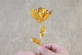 七夕礼物不用再发愁，用它做出“黄金”玫瑰，表白心仪的她视频封面