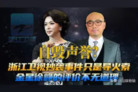 自毁声誉？浙江卫视抄袭事件只是导火索，金星徐峥的评价戳其痛处图片