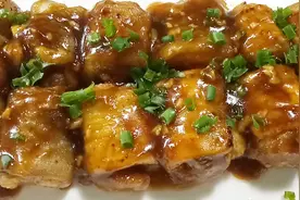 教你茄子新吃法“茄子肉卷”学会了在家做，外面还没有卖视频封面