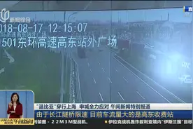 苏通大桥实施特级管制 目前“温比亚”对上海高速路网影响不大视频封面