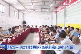 河西区召开科技大学腾华里棚户区改造房屋征收启动签约工作部署会视频封面