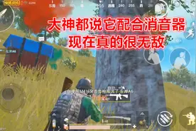 刺激战场：M4和“死噶”彻底凉凉？大神说，决赛圈用它配合消音器