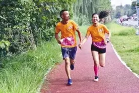 去天府绿道上跑5公里，有机会免费吃火锅！图片