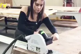 国外美女木工干活各领风骚 网友直呼让我来视频封面