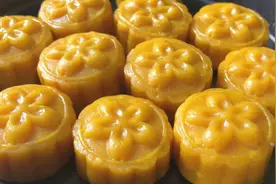 1块南瓜，1个红薯，无水无油无糖，简单一做，比月饼好吃多了