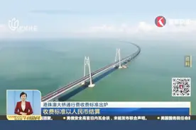 港珠澳大桥通行费收费标准出炉：收费标准以人民币结算视频封面