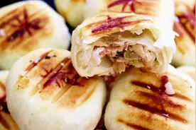 苏式月饼新做法，自制酥皮配方，全程详细讲解，皮薄馅多酥的掉渣