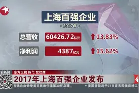 上海百强企业榜出炉 各项指标健康增长 上汽集团卫冕榜首视频封面