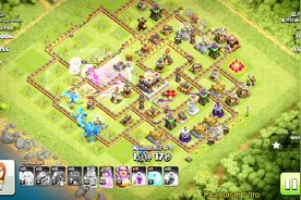 部落冲突：这是我见过最强的天女电龙，没有之一，直接飞天