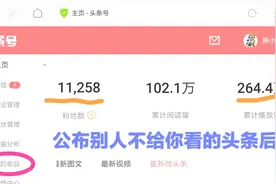 都说做自媒体赚大钱！1万粉丝的头条号后台给大家看收益视频封面