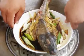 鲤鱼美国人不会吃，中国人做得格外美味，涛子清蒸鲤鱼了解一下！视频封面