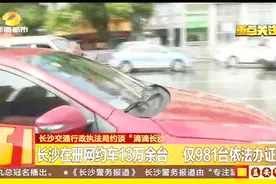 顺风车“零门槛” 长沙在册网约车13万余台 仅981台依法办证视频封面