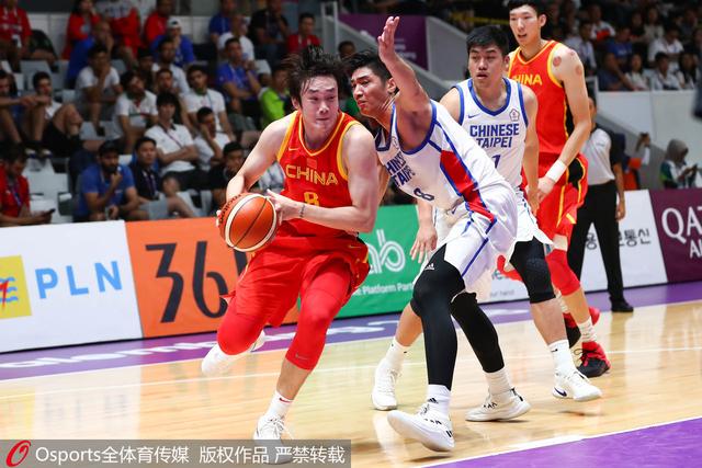 双塔40分！中国男篮大胜中国台北，亚运决赛再战老对手伊朗