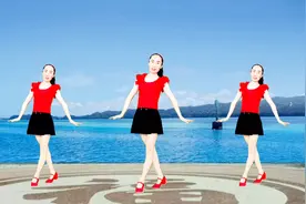 甜歌金曲《小妹妹送情郎》简单入门8步广场舞，新手朋友的最爱哟