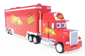 红色的儿童玩具大卡车精选视频