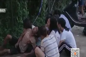 三名青年水渠抓鱼，一人不幸溺水身亡，事发时水库正好开闸放水视频封面