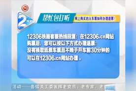 秒懂！网上购买的火车票如何办理退票？视频封面