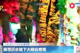 地下溶洞王国 全长6100米的临沂沂水地下大峡谷景象多样 颇为壮观视频封面