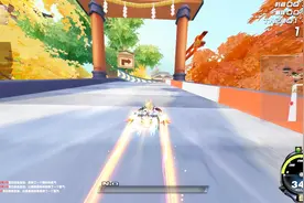 QQ飞车超帅气的颜值特效S车巅峰战刀红色超长激光喷焰特效！视频封面