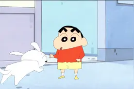 蜡笔小新 超暖 小白接迷路的小新回家视频封面