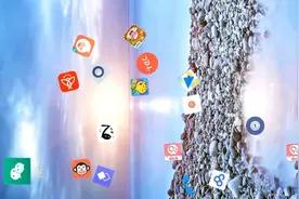 手机桌面图标会随着手机的晃动自动翻滚，太炫酷了！